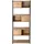 CaliCosy Bücherregal Holzwerkstoff 40 x 196,5 cm braun