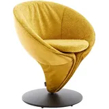 Koinor Stuhl, Gelb, Textil, Drehteller, 70x82x65 cm, Goldenes M, Beinauswahl, Lederauswahl, Stoffauswahl, Typenauswahl, Sitzfläche 360° drehbar, Esszimmer, Stühle, Esszimmerstühle