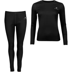 WITEBLAZE Avery Thermounterwäsche-Set Damen 9000 - schwarz M