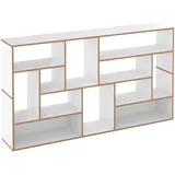 Tojo Sideboard, Weiß, Buche, Holzwerkstoff, 198x112x35 cm, FSC Mix, FSC 100%, in verschiedenen Größen erhältlich, Wohnzimmer, Kommoden & Sideboards, Sideboards