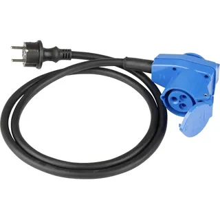 as - Schwabe As-schwabe - Adapterleitung 1,5m, H07RN-F 3G2,5, CEE-Winkelkupplung+Steckdose 230V,