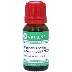 Cannabis Sativa e seminibus LM 12 Diluti 10 ml