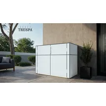 BERTILO HPL Geräteschrank Terrace - 6 mm grau