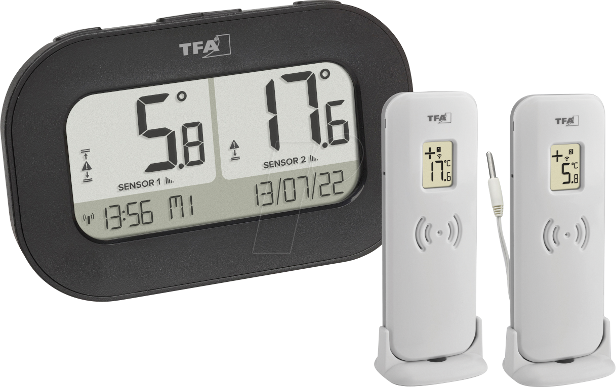 Preisvergleich Produktbild TFA 30307301 - Funk-Thermometer