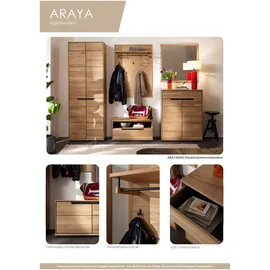 MCA living Garderobenpaneel Araya Eiche