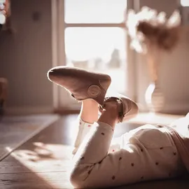 Vanuba Hüttenschuhe Beige 32