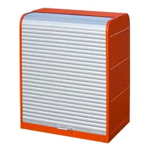 Bauer Südlohn Rollladenschrank Stahlblech 180 Liter rot