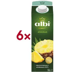 Albi 6er-Pack Fruchtnektar »Ananas« 1 Liter