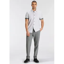 Bruno Banani Kurzarmhemd Weiß 37/38