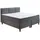 SUN GARDEN Boxspringbett 180 x 200 cm Braun/Grau