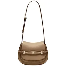 Aigner Cavallo Umhängetasche Leder Beige
