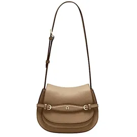 Aigner Cavallo Umhängetasche Leder Beige