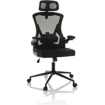 HJH Office ARIGANO Netzstoff Schwarz
