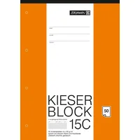 Brunnen Kieserblock A4 Lineatur 22 50 Blatt