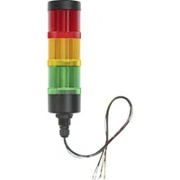 TRU Components Signalsäule TC-12835340 TC-HBJD-55A-D/3/RYG/24V/IP65 LED Rot, Gelb, Grün