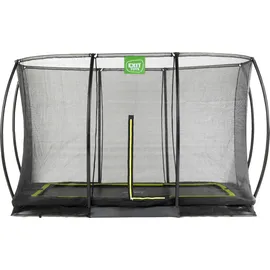 EXIT TOYS Silhouette Bodentrampolin 244 x 366 cm inkl. Sicherheitsnetz schwarz