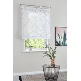 OTTO home Raffrollo OTTO HOME "Fulda" Gr. 2, grau, B:60cm H:140cm, Obermaterial: 100% Polyester, Raffrollos, Transparent, Voile, Polyester