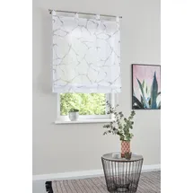 OTTO home Raffrollo OTTO HOME "Fulda" Gr. 2, grau, B:60cm H:140cm, Obermaterial: 100% Polyester, Raffrollos, Transparent, Voile, Polyester