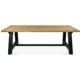 SENS-LINE Belanda Belfast Tisch Aluminium/Teak 240x100 cm