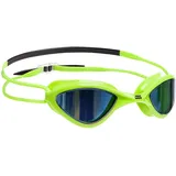Mad Wave Rapid Comp L Rainbow verspiegelte Schutzbrille GRÜN ONE SIZE
