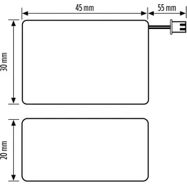 ESYLUX SLDBATTERYNiCd 800 mAh 1 St.
