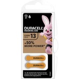 Duracell Hörgerätebatterie ZA 13 1.45V 6 St. 290 mAh Zink-Luft 13AC