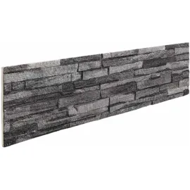 vidaXL Wandpaneele Anthrazit 10 St. 100 x 25 cm
