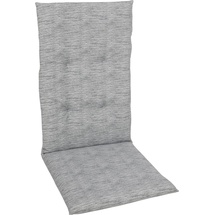 GO-DE Hochlehner-Auflage 118 cm x 48 cm x 5 cm, hellgrau