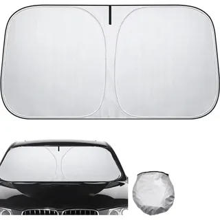 FELIXLEO Autosonnenschutz Faltbarer Sonnenschutz Auto UV Schutz Frontscheibe 140x70 cm, (1-St)