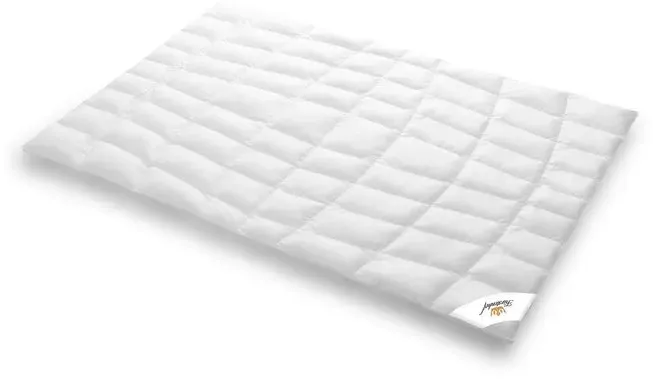 Fürstenhof Ganzjahresbettdecke Adelheid 135 x 200 cm Baumwolle Weiß