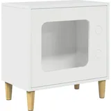 vidaXL Katzenhaus Glänzend Weiß 51 x 30 x 52 cm Holzwerkstoff - Weiß