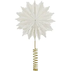 Chic Antique Weihnachtsbaum Spitze Papierstern, Ø 18 cm