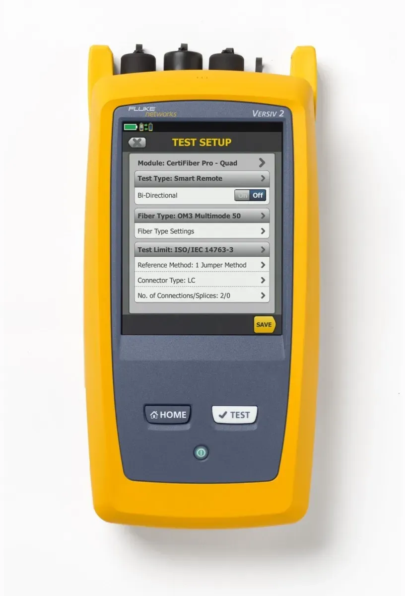 Fluke Networks CertiFiber Pro Quad OLTS CFP2-100-Q-NW INT