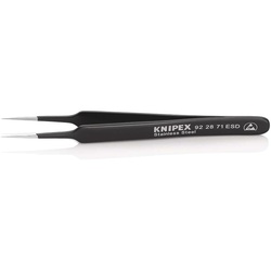 KNIPEX ESD Universalpinzetten, Präzisions-Pinzette Spitze/Nadelspitze Form