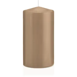Wiedemann Kerzen Stumpenkerzen Caramel 120 x Ø 60 mm, 16 Stück, Kerzen in RAL Kerzengüte Qualität