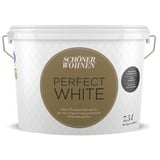 Schöner Wohnen Perfect-White Innenfarbe, Wandfarbe, weiß, Matt, 7.5 L, blauer En