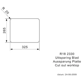 Reginox R18 2330 OSK Edelstahl