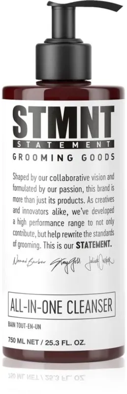 STMNT Care All-In-One Cleanser Shampoo für die Haare, den Bart und den Körper 750 ml
