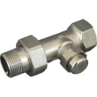 OVENTROP Heizkörper-Verschr. Combi LR DN 25, DG, Messing vernickelt