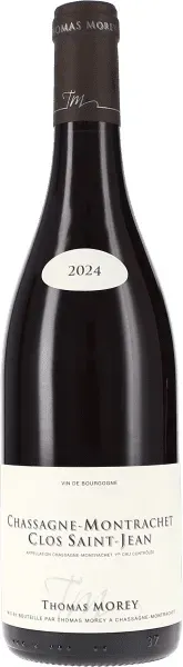 Chassagne-Montrachet 1er Cru rouge Clos Saint-Jean AOC Thomas Morey 2024 BIO