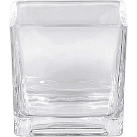 Sandra Rich Vase, Glas 7,5x7,5x7,5cm klar (1 x, 7.5 x 7.5 x 7.5 cm)