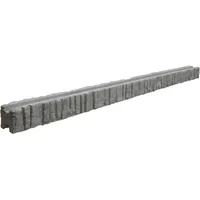 Beckers Betonzaun Zaunpfosten 12,5 x 305 cm Grau