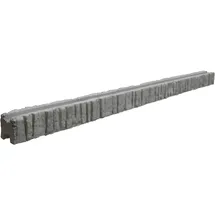 Beckers Betonzaun Zaunpfosten 12,5 x 305 cm Grau