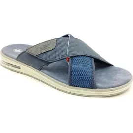 Rieker Pantoletten Blau 43