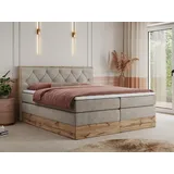 MKS Meble Veneto King 180 x 200 cm H3 Beige
