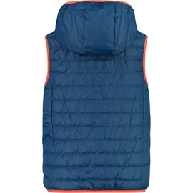 CMP Kid Vest Fix Hood Blau 110