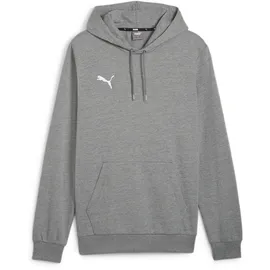 Puma teamGOAL Casuals Hoodie Herren 33 medium gray heather/white S