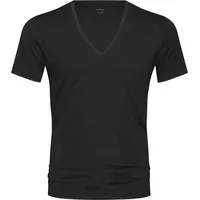 MEY Mey, Herren, Shirt, Dry Cotton Unterhemd / Shirt Kurzarm, Schwarz, (10, 4XL)
