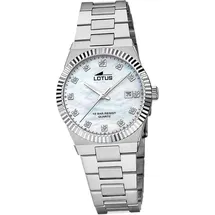 Lotus Edelstahl Damen Uhr Armbanduhr silber Elegant Classic D2UL18838/1 - Silber