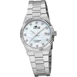 Lotus Edelstahl Damen Uhr Armbanduhr silber Elegant Classic D2UL18838/1 - Silber